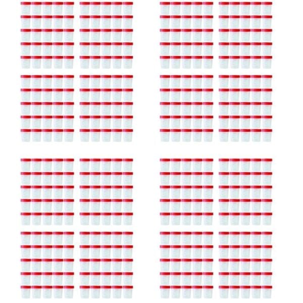 Numune Kabı 100 ml | 400 Adet | Steril Poşetli Numune Saklama Kabı