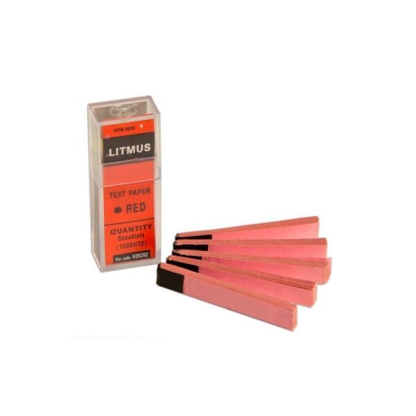 Turnusol Kağıdı Kırmızı 100 Strip/Paket