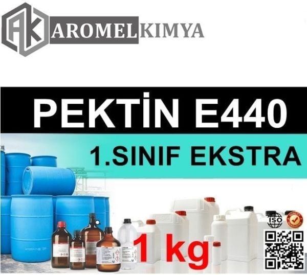 Pektin E440 | 1 kg | Ekstra Saf | Pectin Powder  CAS 9000-69-5