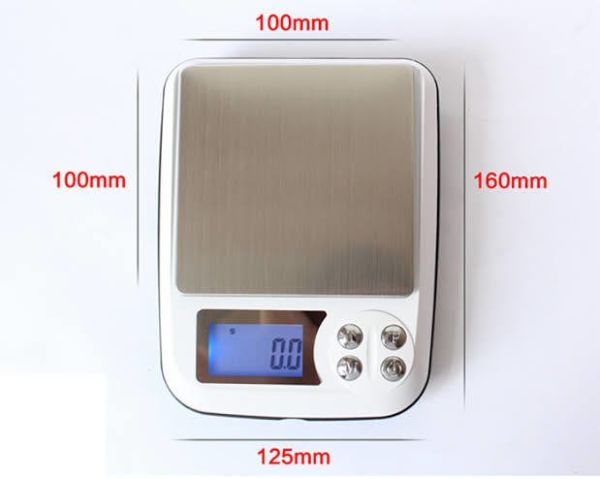 Hassas Terazi, 600gr/0.01gr Laboratuvar, Mutfak Terazisi DM3 Model