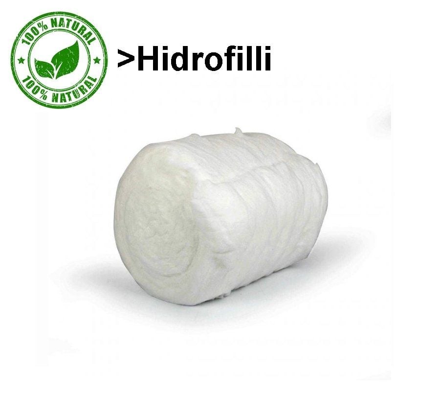 Rulo Pamuk 1 Kg | 1 Adet | %100 Saf Natural | Hidrofilli