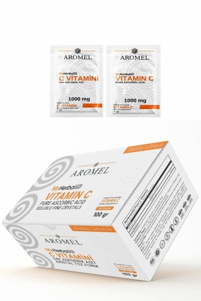 C Vitamini 100 Şase | Askorbik Asit | Alman Menşei | 100 gr Ekstra Saf