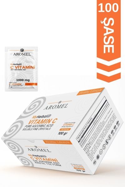 C Vitamini 100 Şase | Askorbik Asit | Alman Menşei | 100 gr Ekstra Saf
