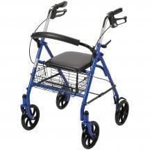 Tekerlekli Yürüteç rollatör Walker 4 teker oturmalı