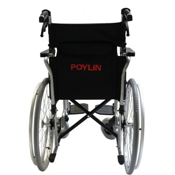 Poylin P120 | Frenli Tekerlekli Sandalye 40cm