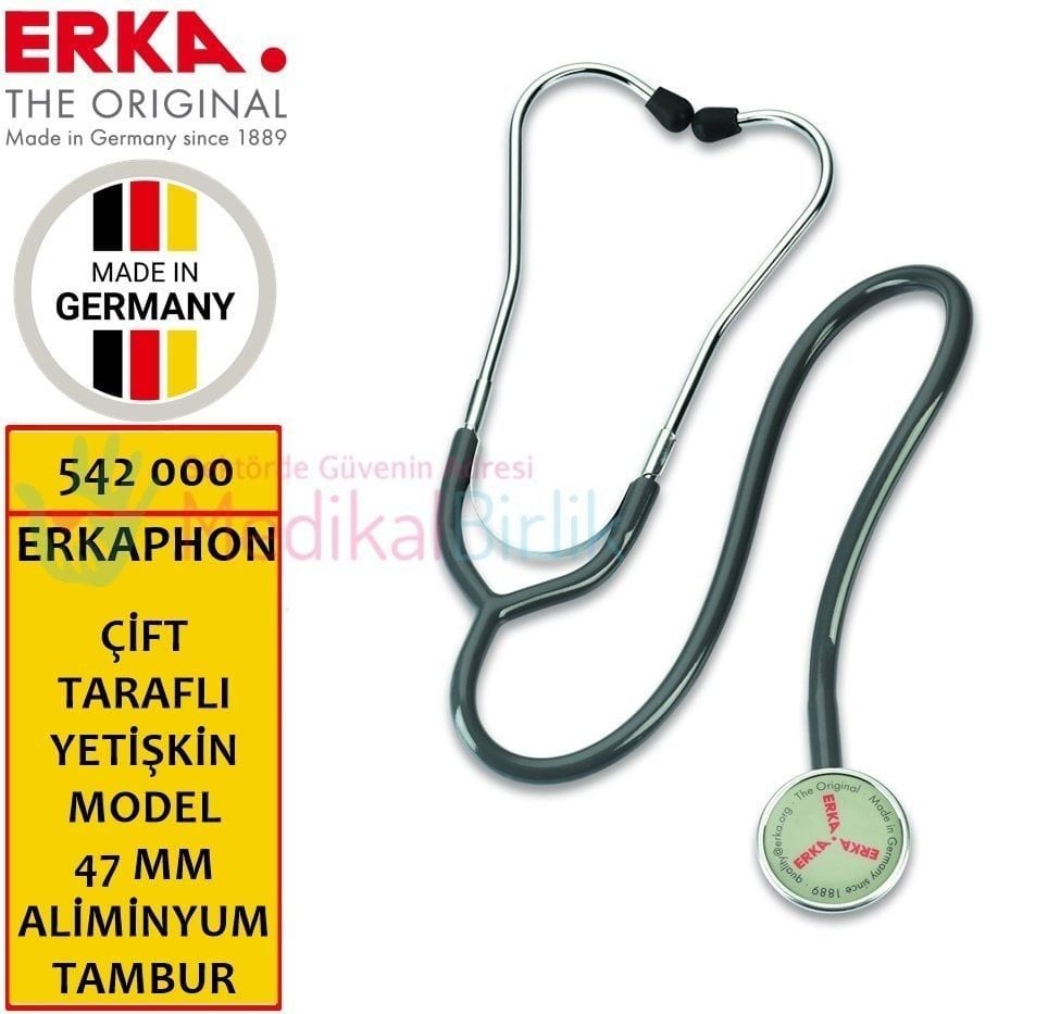 Erka Erkaphon ÇİFT TARAFLI Aliminyum Steteskop 542 000