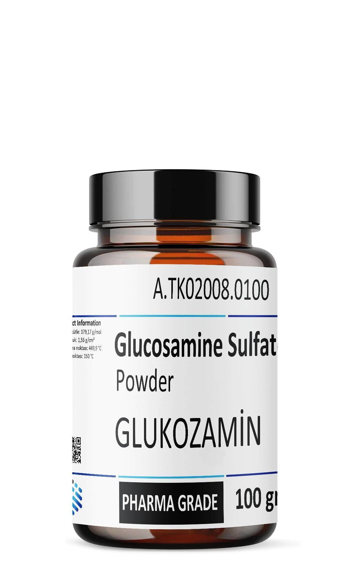 Glukozamin Sülfat | 100 gr | Glucosamine Sulphate Powder