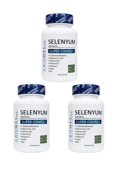 Selenyum 120 Tablet x 3 Adet | 100 mcg | Super Complex