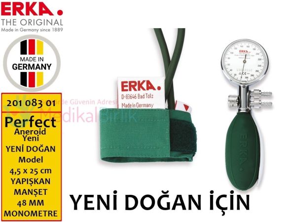 Erka Perfect Aneroid YENİ DOĞAN BEBEK İÇİN Tansiyon Aleti 201 083 01