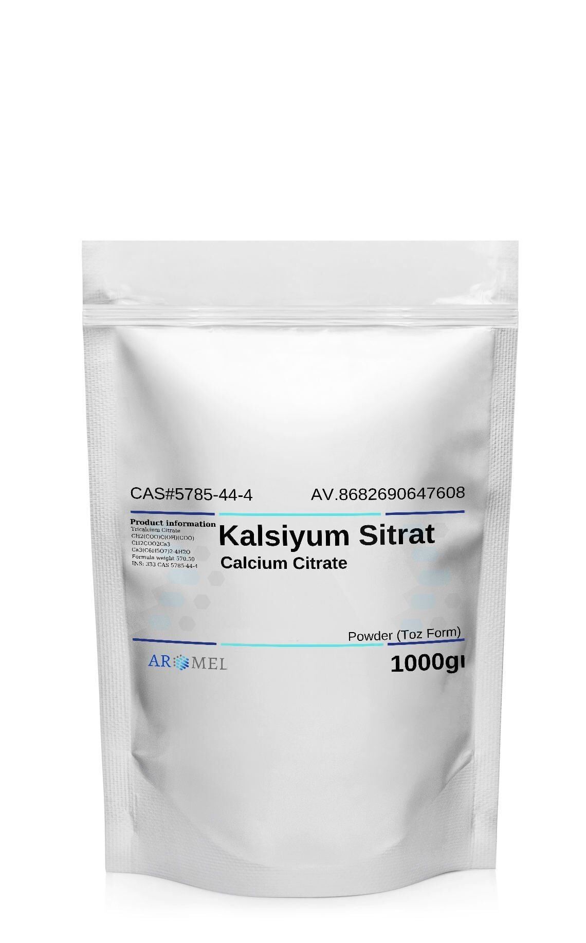 Kalsiyum Sitrat | 1 kg | Calcium Citrate