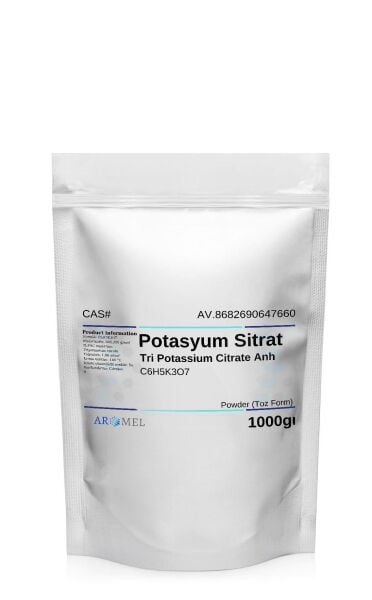 Potasyum Sitrat | 1000 gr | Tri Potassium Citrate Anh