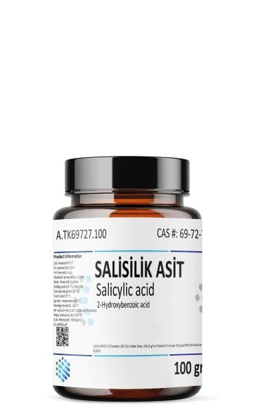 Salisilik Asit | 100 gr | Salicylic Acid