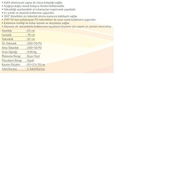 Loco PR-888 Üç Tekerlekli Rollatör Yürüteç Walker