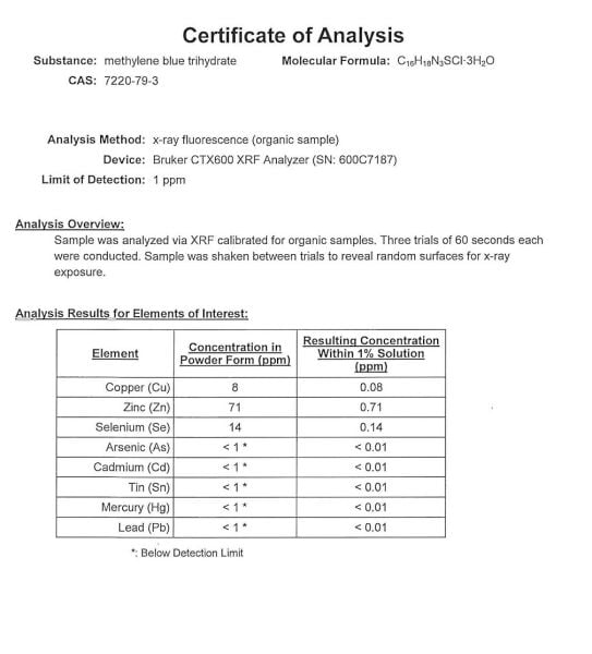Aromel Methylene Blue | 25 gr | Metilen Mavisi