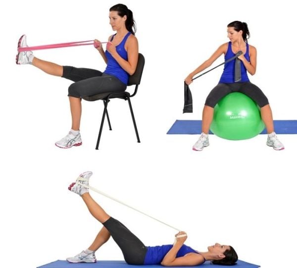 MSD Moves Band Pilates Bandı 45.5mt | Egzersiz Bandı | Kırmızı/Orta