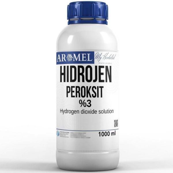 Aromel Hidrojen Peroksit %3 H2O2 1000ml, Gıda Kalite