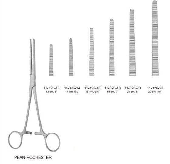 Hemostatik Pens | 220 mm | Rochester Pean Tipi
