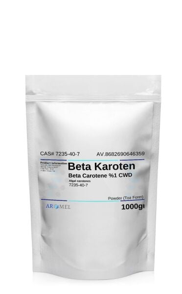 Aromel Beta Karoten | 1000 gr | Beta Carotene %1 CWD