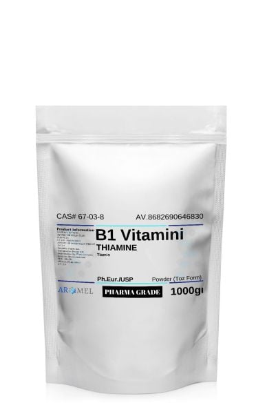 Aromel B1 Vitamini Tiamin | 1 Kg | Thiamine  HCL