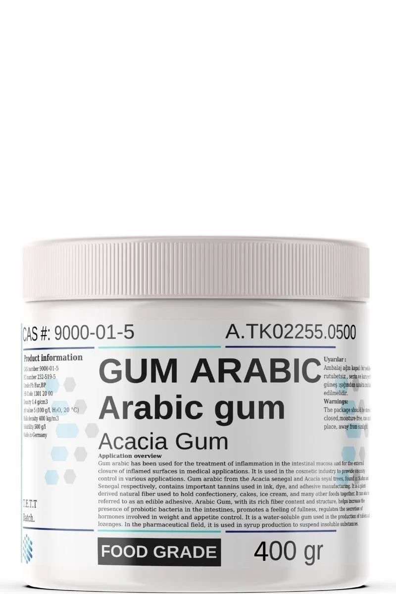 Gum Arabik, Akasya Gamı | 400 gr | Arabic Gum | Alman Menşei