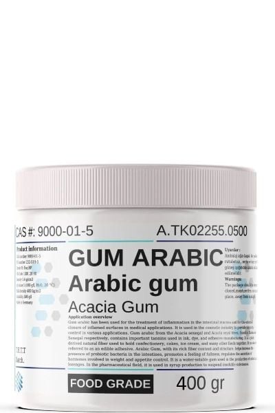 Gum Arabik, Akasya Gamı | 400 gr | Arabic Gum | Alman Menşei