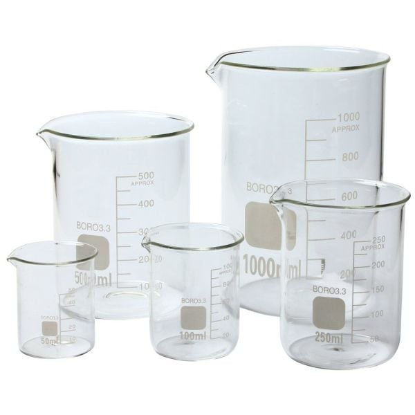 Cam Beher | 3000 ml | Taksimatlı | Isıya Dayanıklı