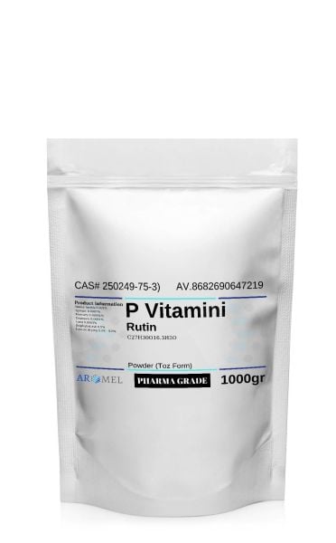 Aromel P Vitamini Rutin | 1 Kg | RUTINE Vitamin P