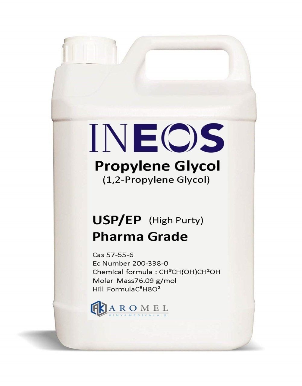 ineos Mono Propilen Glikol l 5 Kg l Pharma Grade l Ekstra Saf