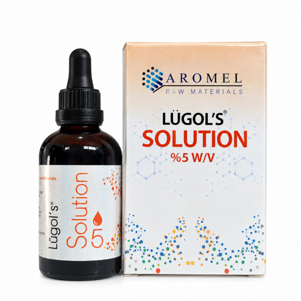 Aromel Lügol Çözeltisi %5 lik | 100 ml | Lugols iodine Solution