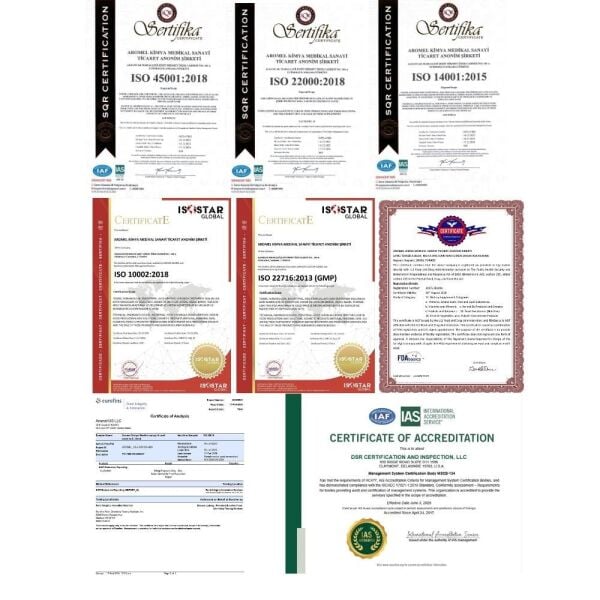 C Vitamini 1 Kg | Askorbik Asit | Avrupa,Ekstra Saf | Yenilebilir Toz Form