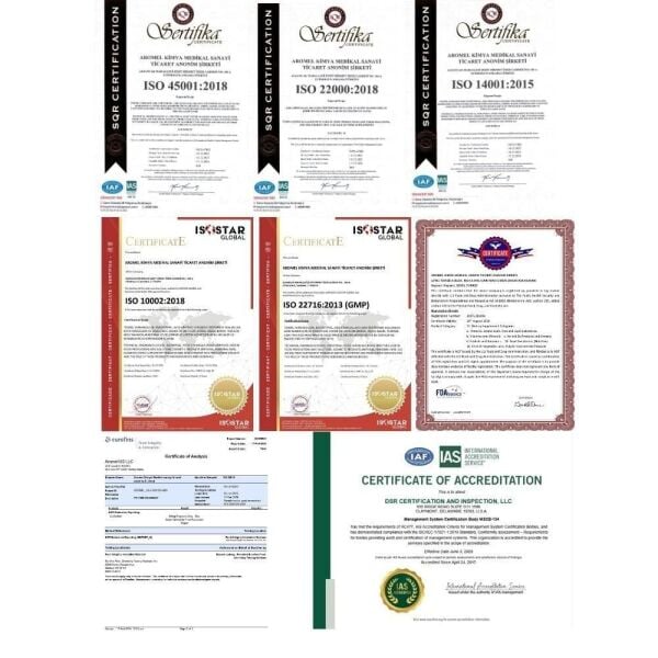 C Vitamini 250 gr | Askorbik Asit | Avrupa,Ekstra Saf | Yenilebilir Toz Form