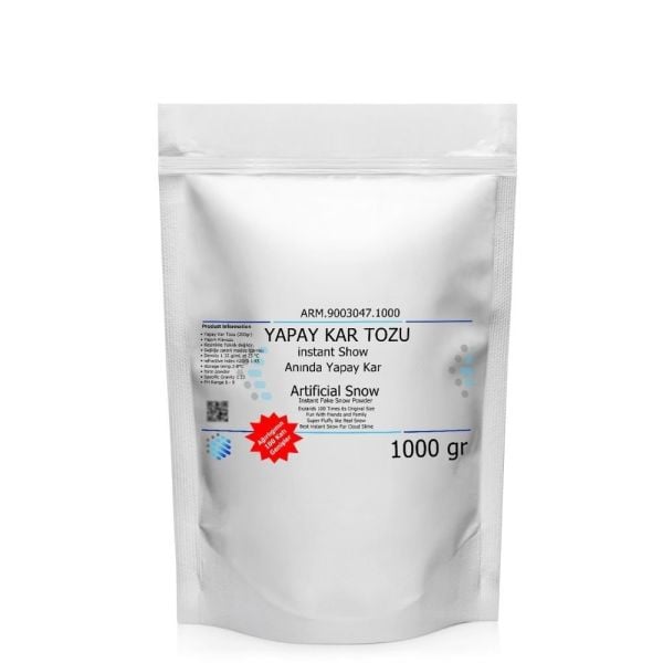 Yapay Kar Tozu 1000 gr | Anında Yapay Kar | instant Show