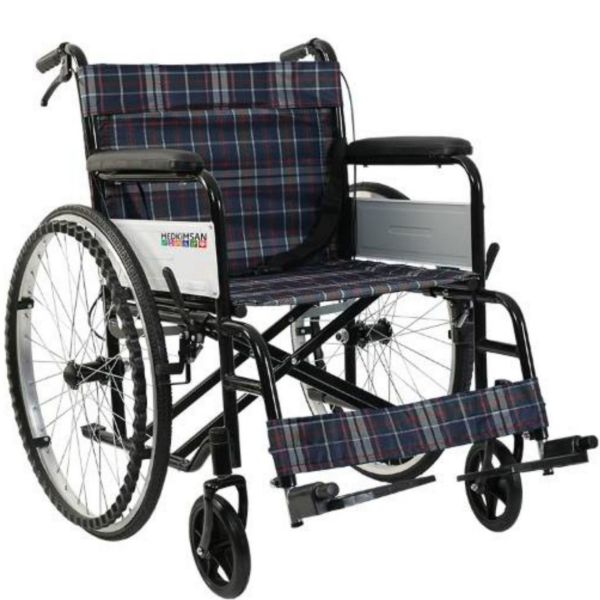 Frenli Tekerlekli Sandalye | Hasta Transfer Sandalyesi | Lüx 1.Sınıf