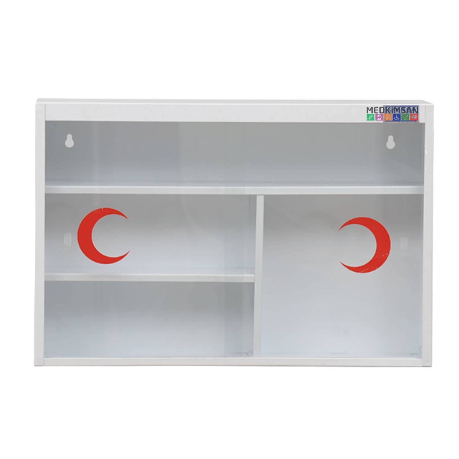 Ecza Dolabı | 10 x 46 x 30 cm | Sürgülü Cam Kapak E-113