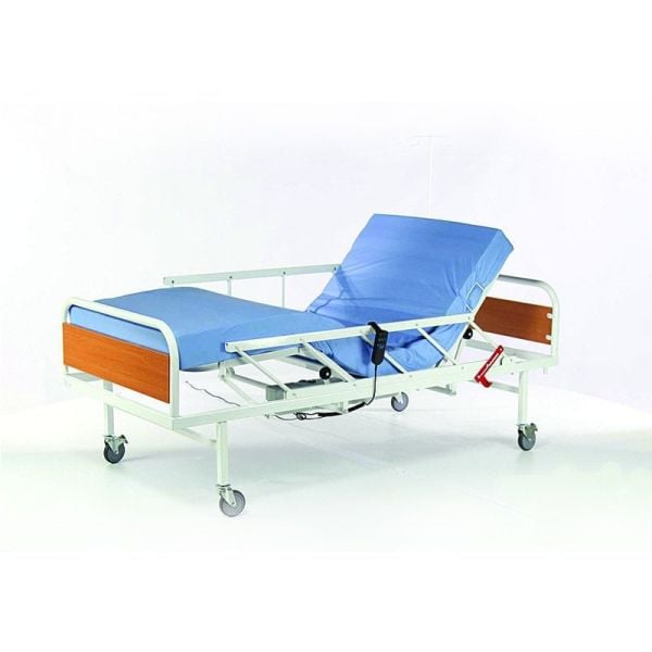 2 Motorlu Hasta Karyolası | Tabanca Korkuluk | Tek hareketle açılan