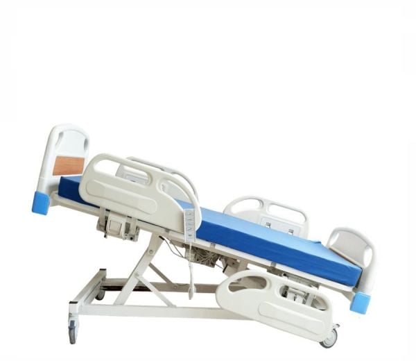 4 Motorlu Hasta Karyolası | Full Abs Motorlu Hasta Yatağı | Hastane Tipi | Asansörlü Hasta Karyolası