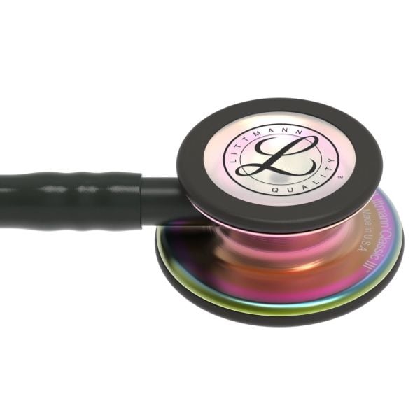 Littmann 5870 Classic III Stetoskop | Siyah Gökkuşağı 5870 | Klasik 3