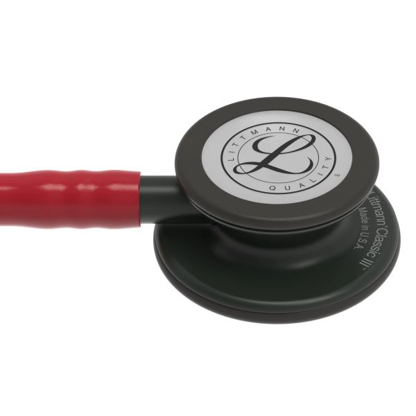 Littmann 5868 Classic III Stetoskop | Bordo Siyah 5868 | Klasik 3