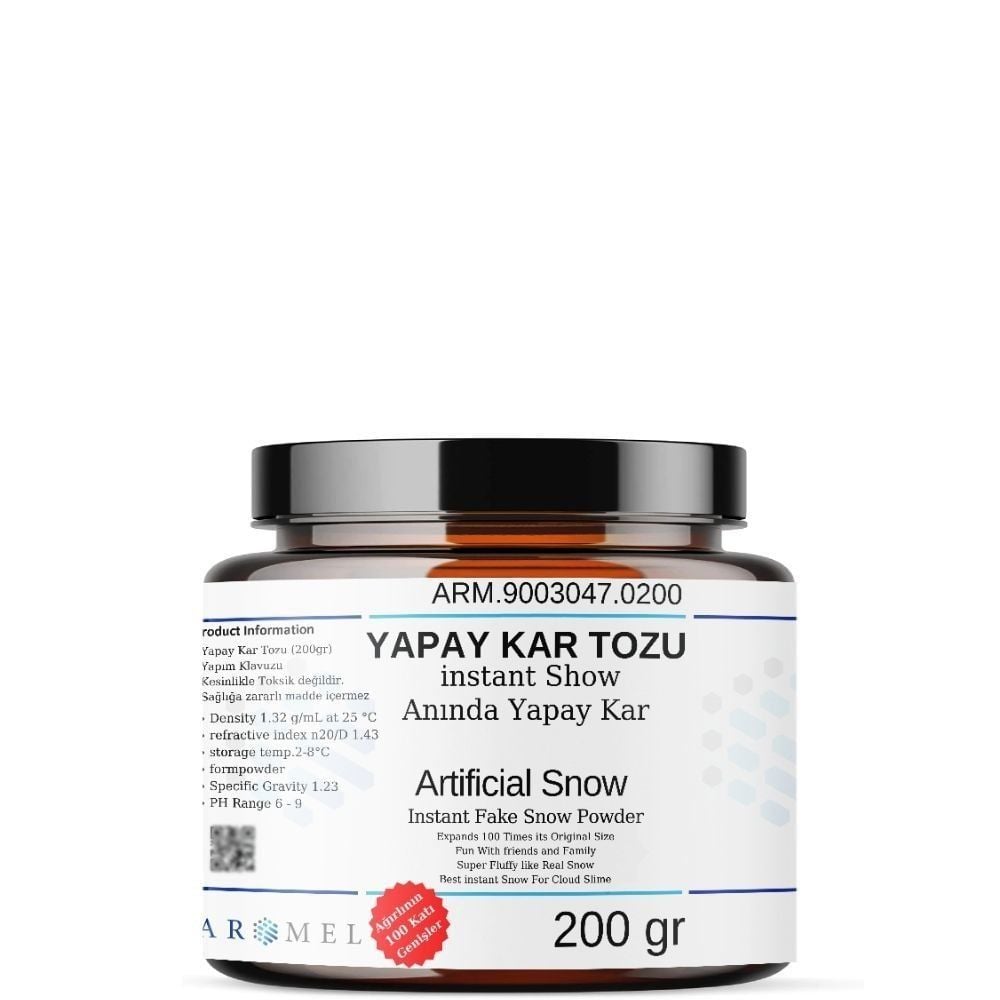 Yapay Kar Tozu 200 gr | Anında Yapay Kar | instant Show
