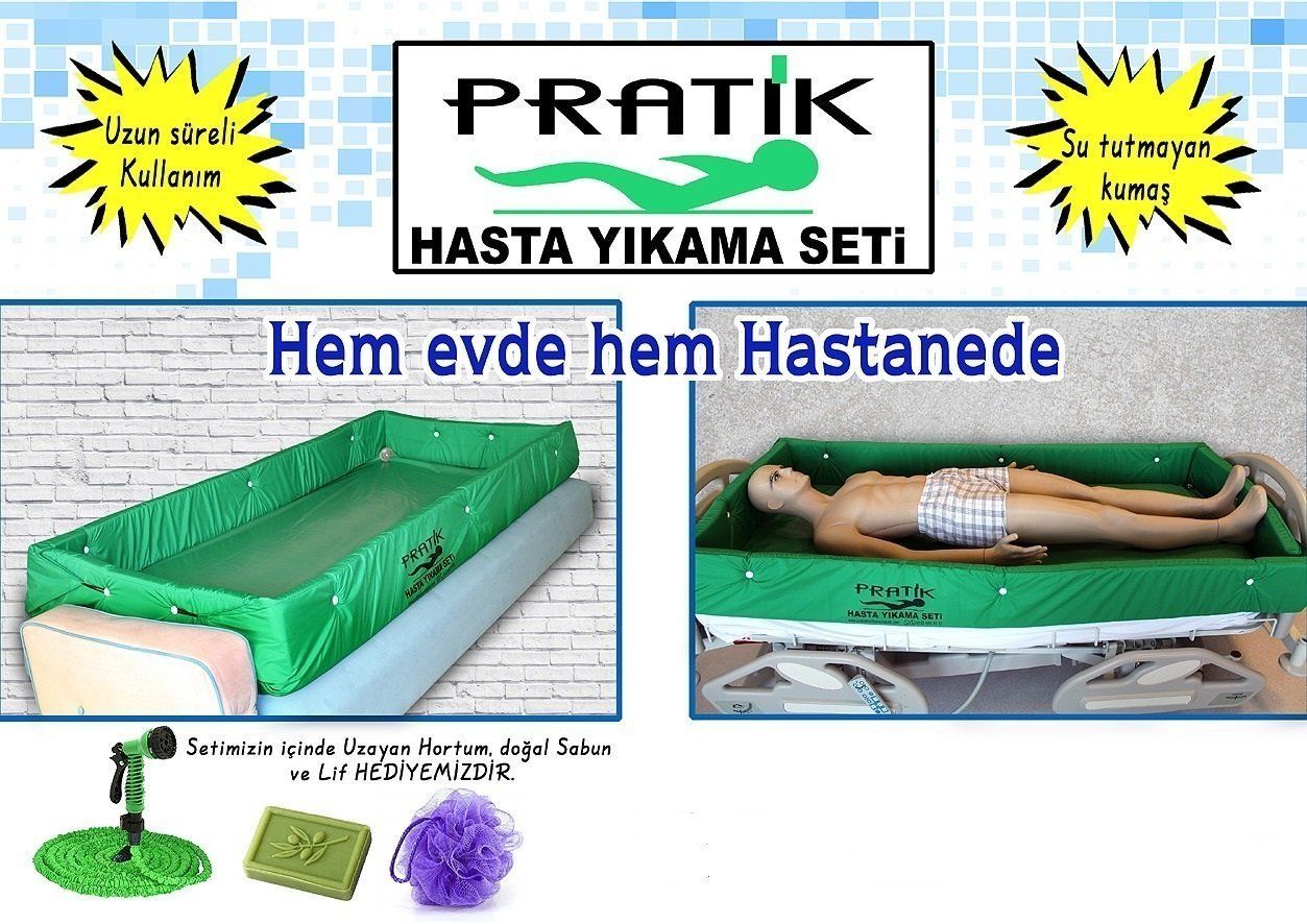 engelliler icin yatakta yikanması kolaylığı sağlayan yatak