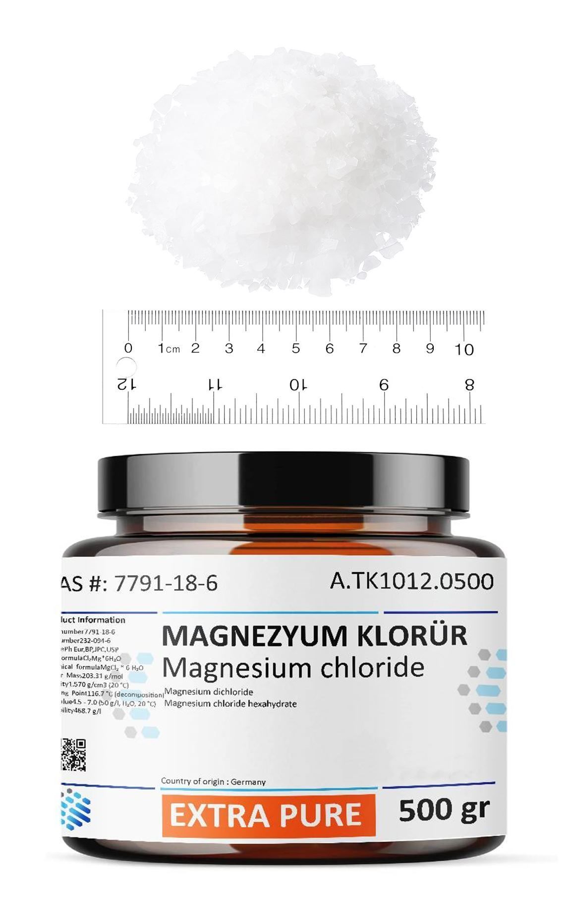 Magnezyum Klorür | 500 gr | Ekstra Pure