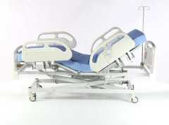 Hepa Karyola 3 Motorlu ABS Plastik Başlıklı ve Korkuluklu Hasta Karyolası H326 ABS