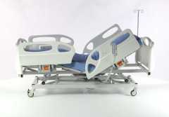 Hepa Karyola 4 Motorlu ABS Plastik Başlıklı ve Korkuluklu Hasta Karyolası H400-ABS