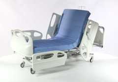 Hepa Karyola 4 Motorlu ABS Plastik Başlıklı ve Korkuluklu Hasta Karyolası H400-ABS