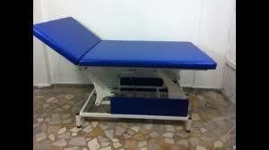 BOBATH MASASI İKİ PARÇALI MANUEL BAŞLIKLI tek motorlu 100cm /190cm