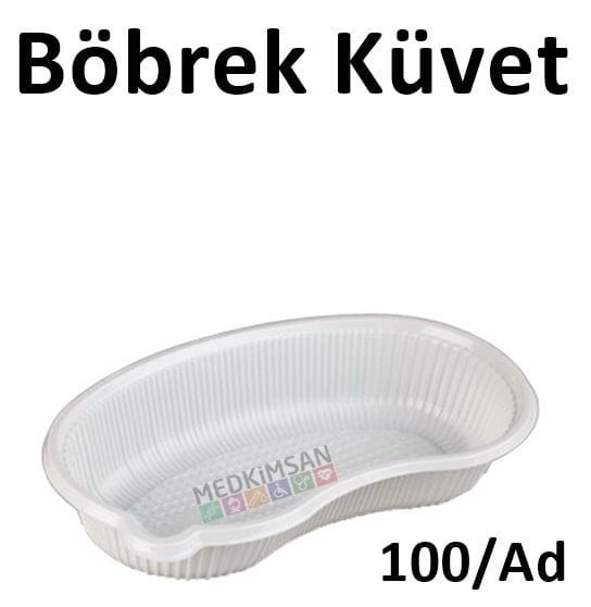 Böbrek Küveti Plastik | Kullan At | 100/Ad