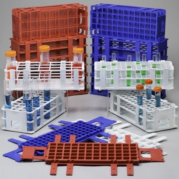 Plastik Tüplük 60 Gözlü | Falkon Tüpü Standı 60 Tüplük 16 mm