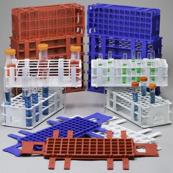 Plastik Tüplük 90 Gözlü | Falkon Tüpü Standı 90 Tüplük 13 mm