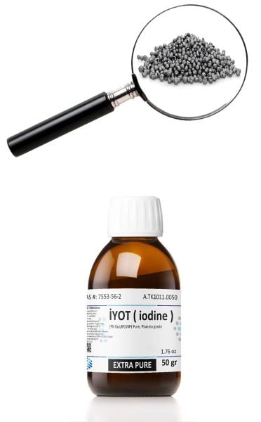 iyot | 50 gr | Pharma Grade | iodine CAS 7553-56-2