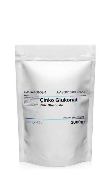 Aromel Çinko Glukonat | 1000 gr | ‎Zinc Gluconate